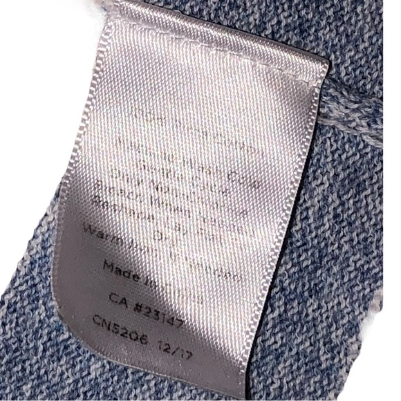 Talbots Blue/White Stripe Open Front Cardigan Sweater - S - Picture 15 of 15